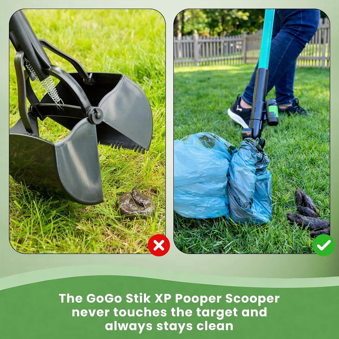 GoGo Stik XP Consumer Reports #1 Rated Ergonomic Scooper 2024