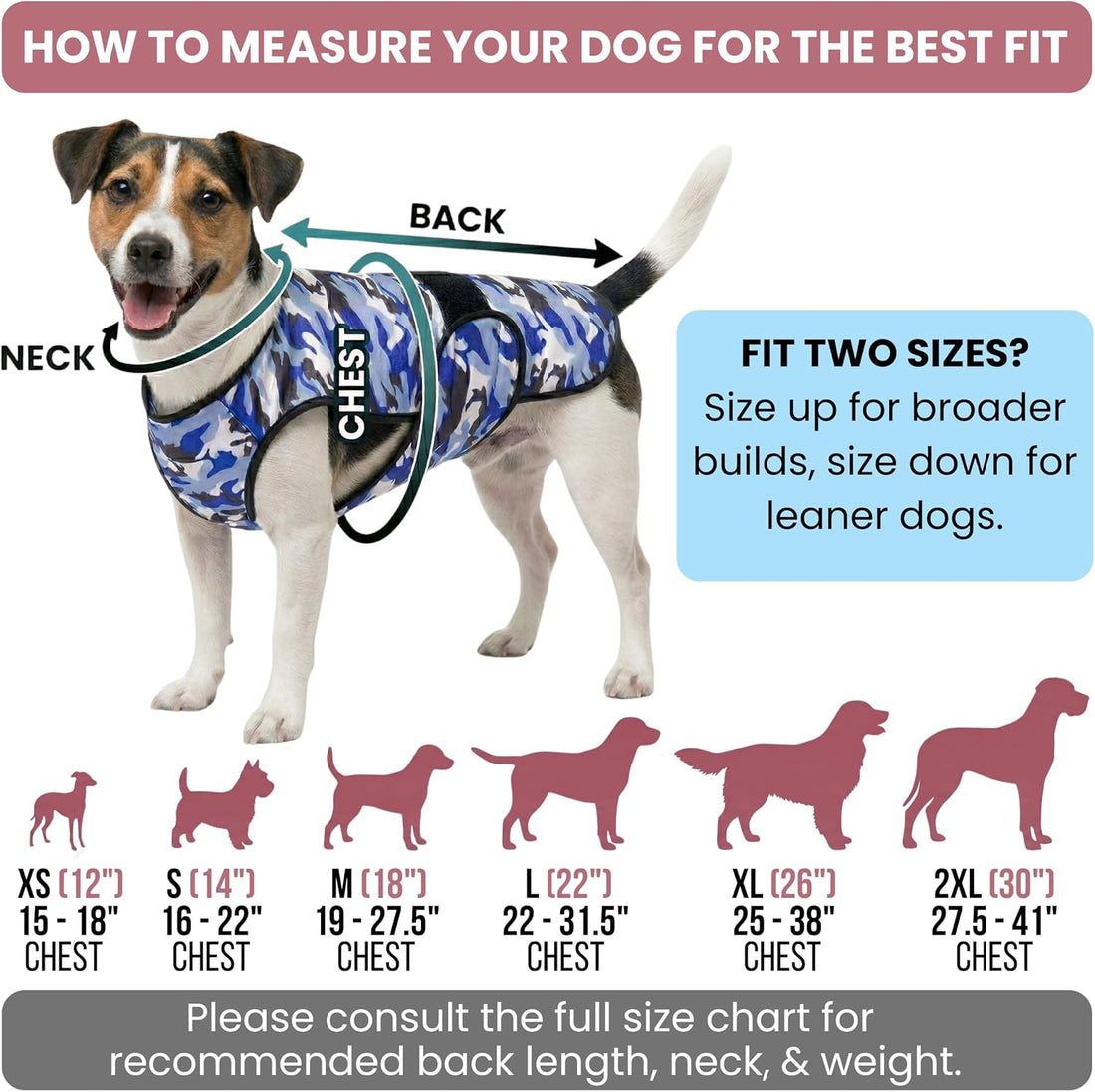 LUCOLOVE Dog Cooling Vest - 2-Layer Cooling with Soft Microfiber