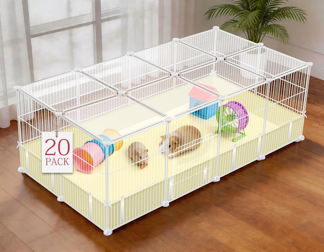 VISCOO 20 Panels Guinea Pig Cages