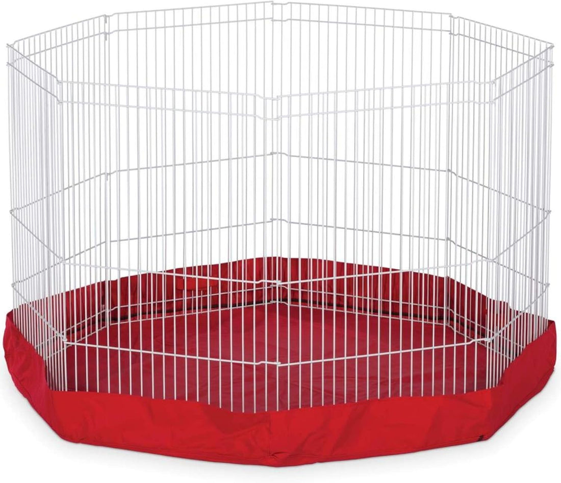 Prevue Pet Products Playpen Cover, Protects Floors & Carpets - Green