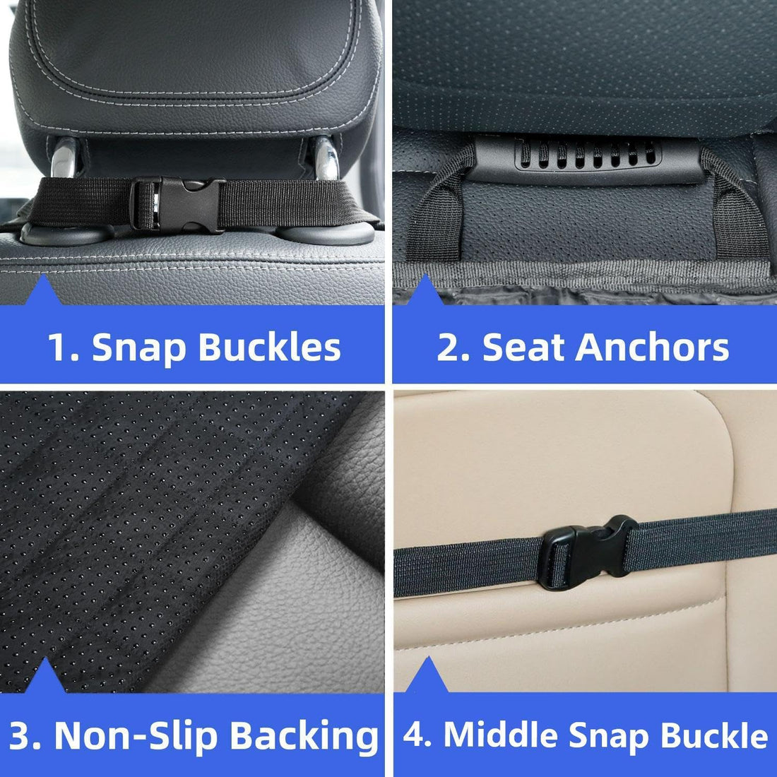 PETICON Front Seat Cover 2 Pack