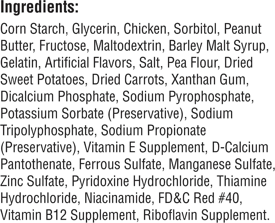 SmartBones SmartSticks With Real Peanut Butter 12 Count
