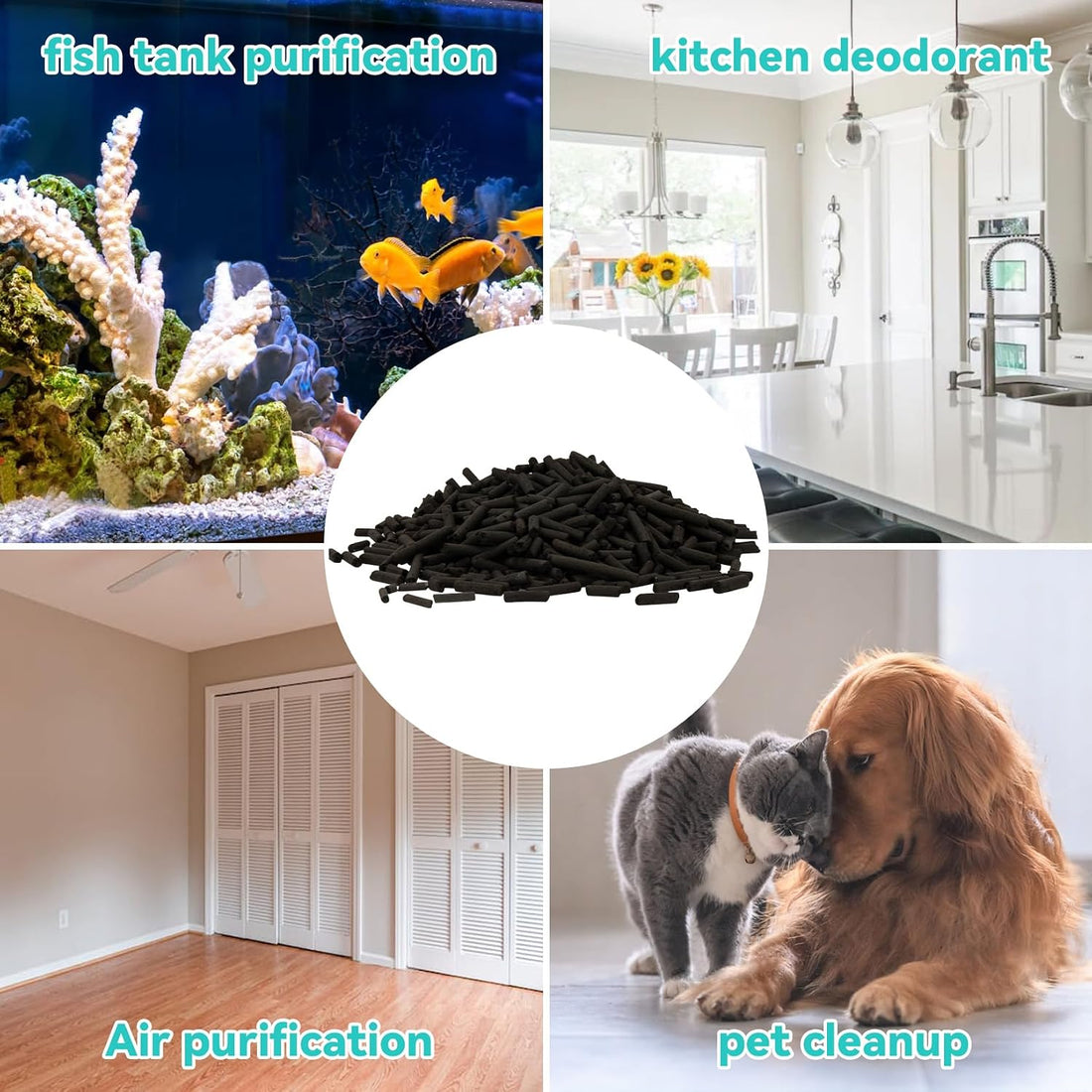 Sukh 410g Activated Carbon Pellets