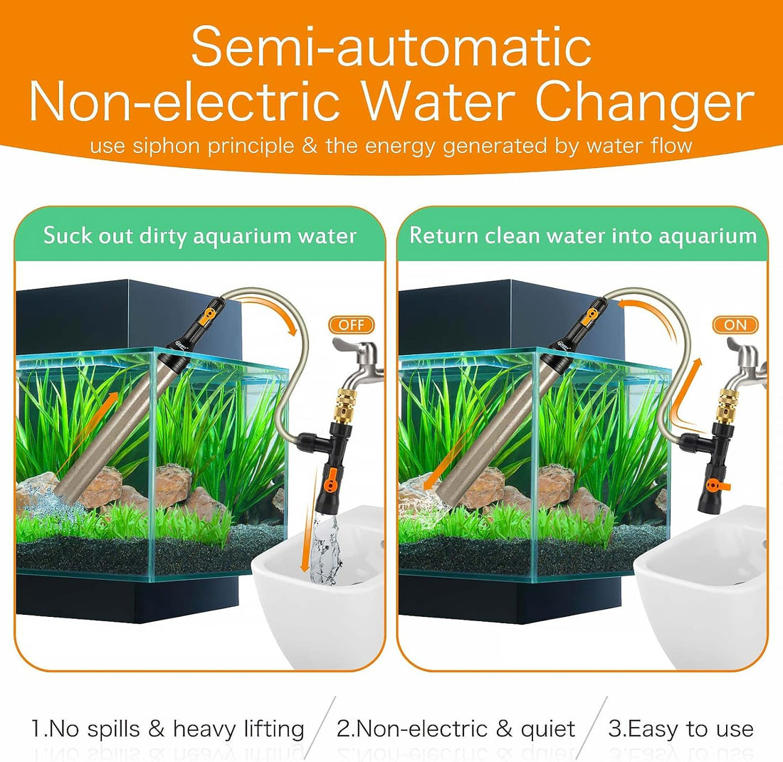 hygger Upgrade Aquarium Water Changer Kit