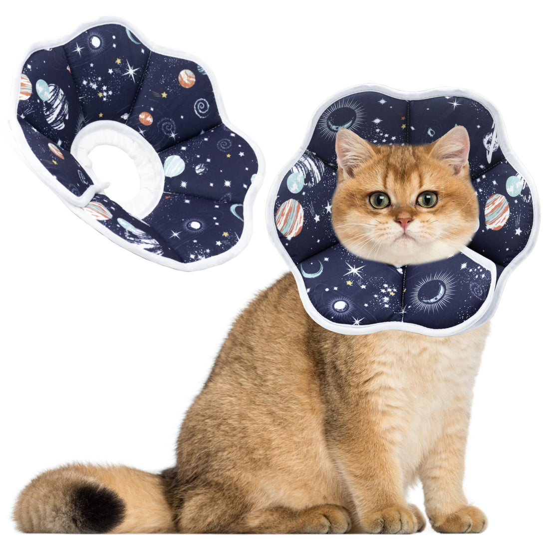 Maiiu Soft Adjustable Cat Cone Collar