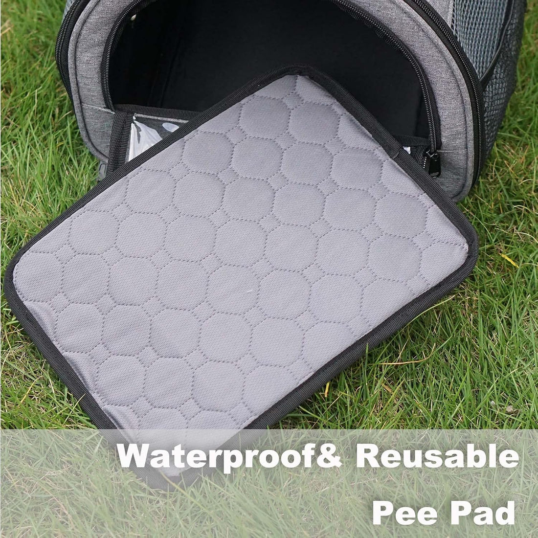 Bunny Carrier, Portable Small Pet Bag with Water Bottle Holder