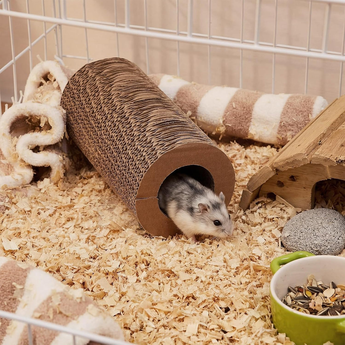 Dansydaisy 2 Pack Hamster Tunnel