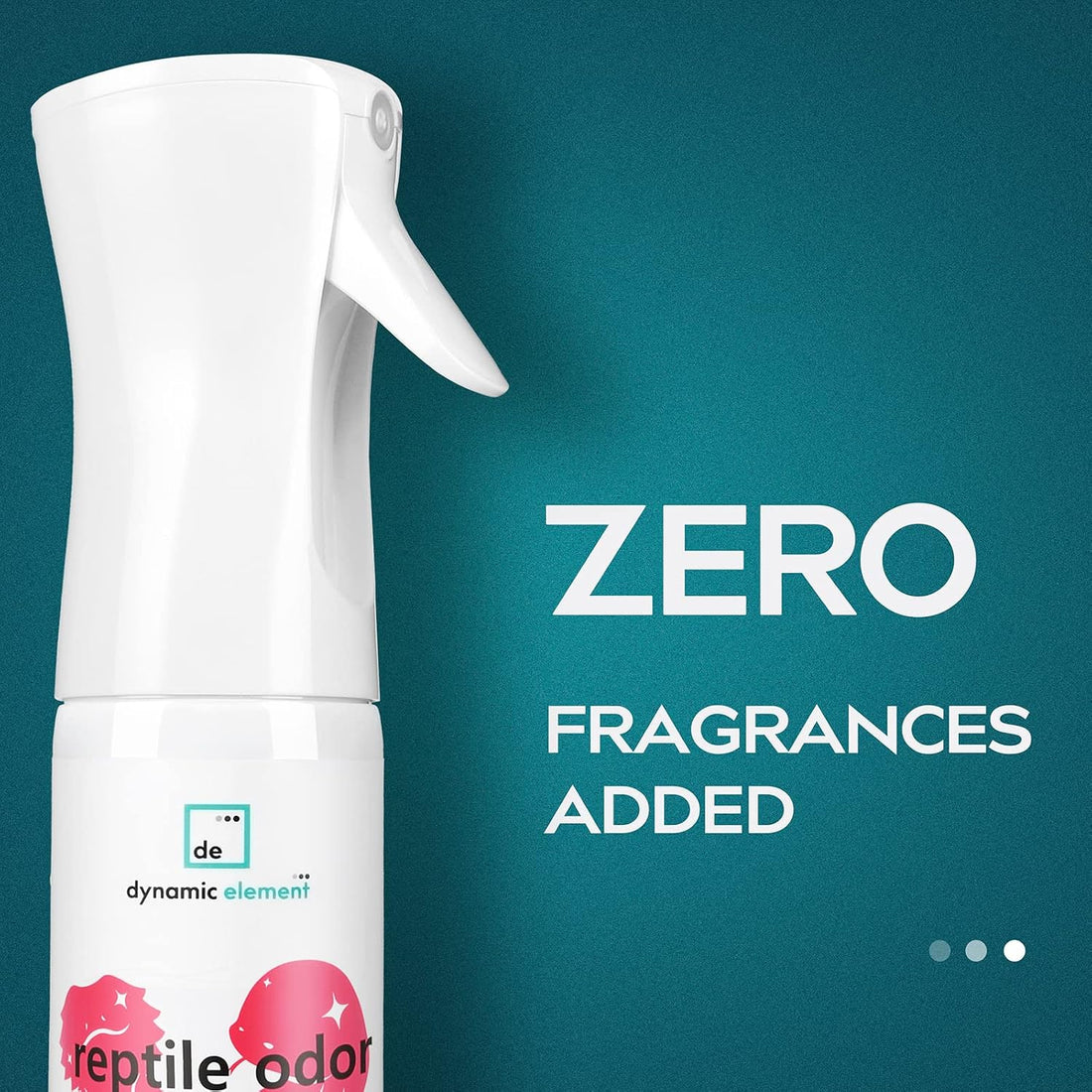 Reptile Tank Odor Eliminator Spray, Unscented, 18 Fl Oz (2x9)