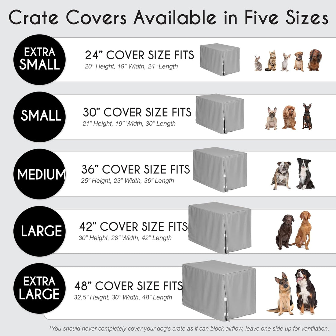 Sweet Jojo Designs 30in. Small/Medium Dog Crate Cover Pet Cage
