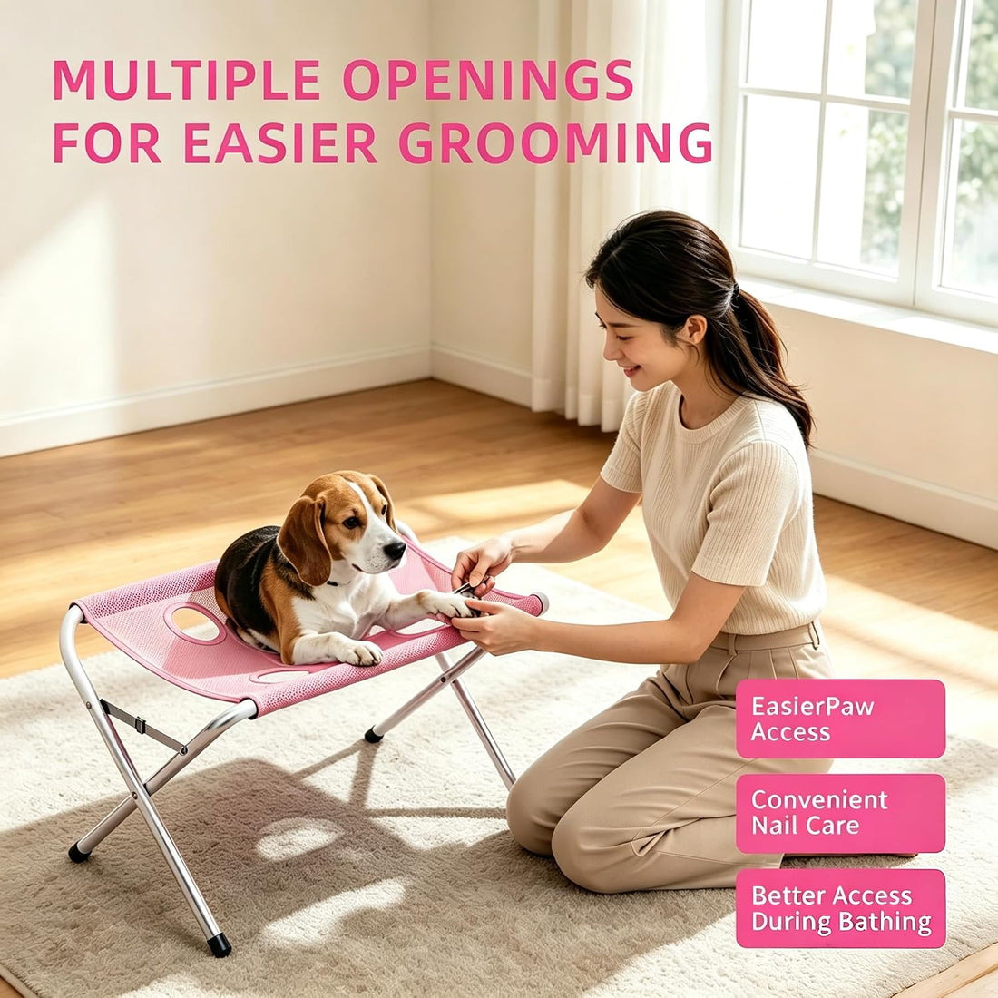 Pet Grooming Hammock for Dog&Cat