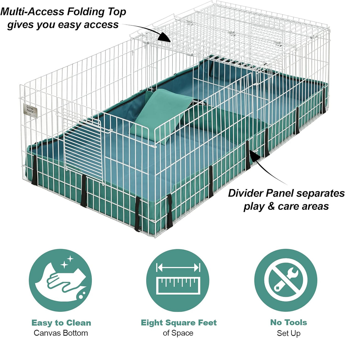 MidWest Homes for Pets Guinea Habitat Plus Cage