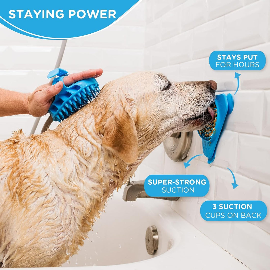 Aquapaw Dog Licking Mat - Suction Slow Feeder & Feeding Mat