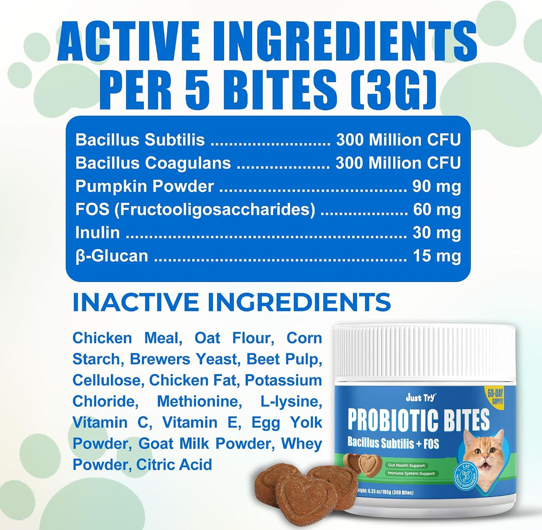 Just Try 300 Bites Cat Treats