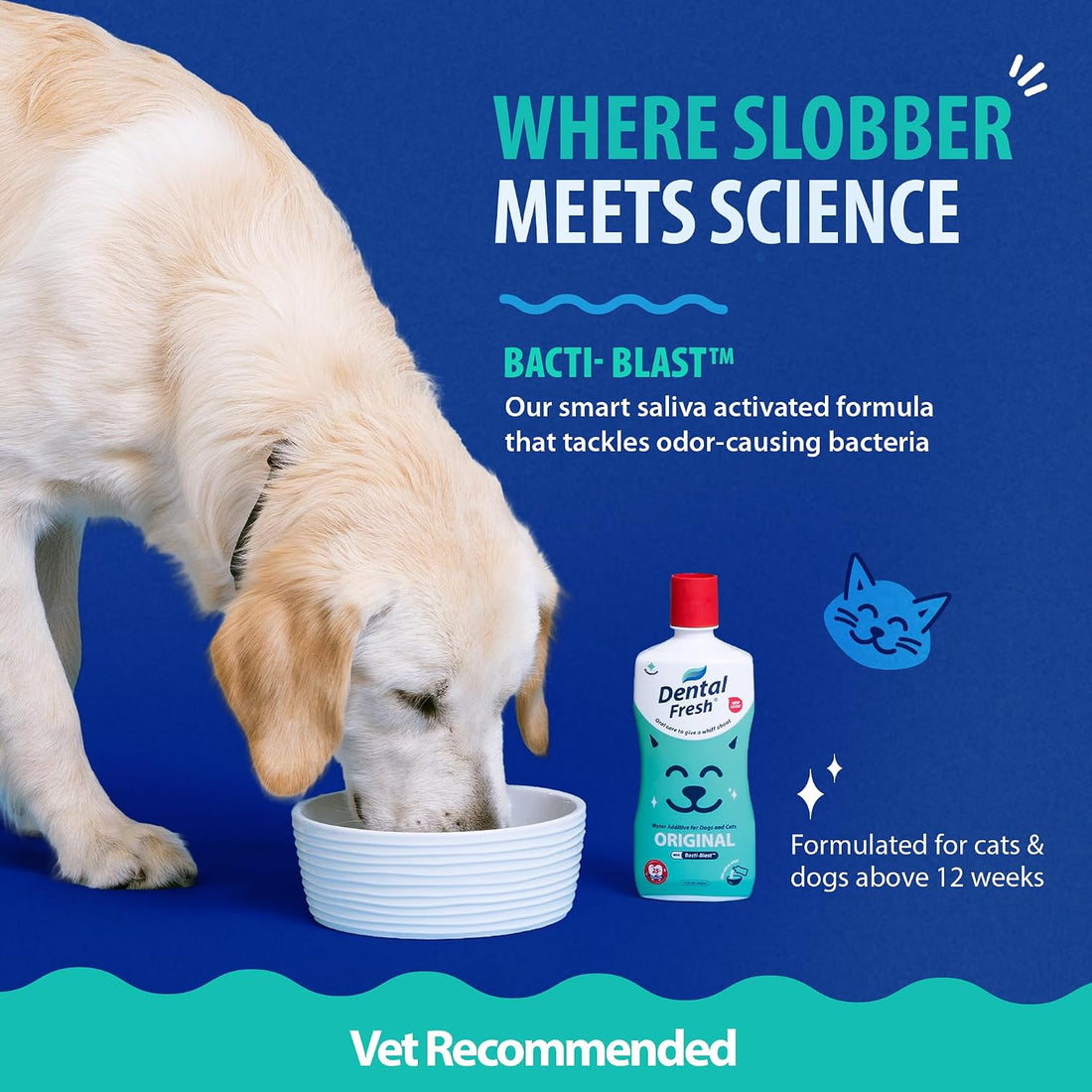 Dental Fresh Water Additive for Dogs and Cats