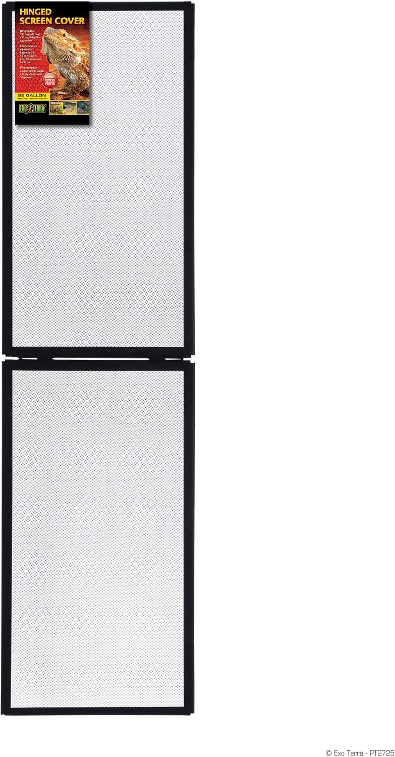 Exo Terra Hinged Terrarium Screen Cover, 60 Breeder/75 Gallon
