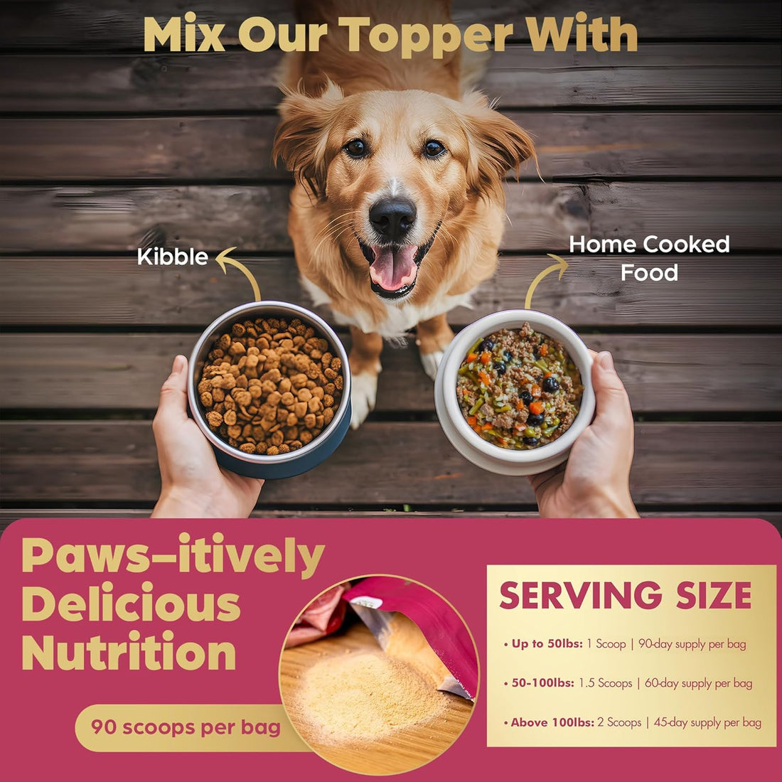 Beef Organ Bone Broth Meal Topper for Dogs - 100% Grass Fed