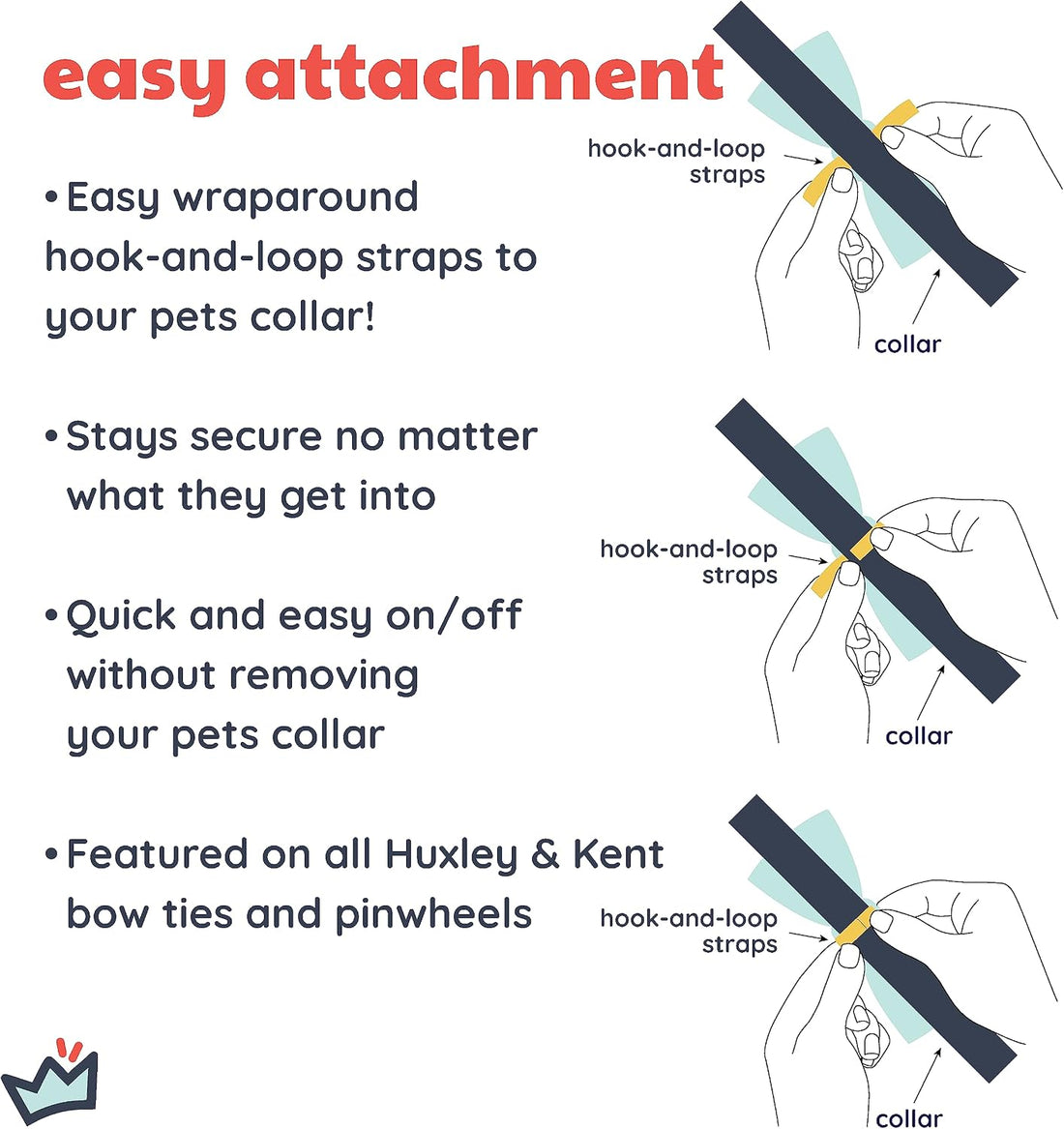 Huxley & Kent Pet Bow Tie for Dogs & Cats, Scottish Check