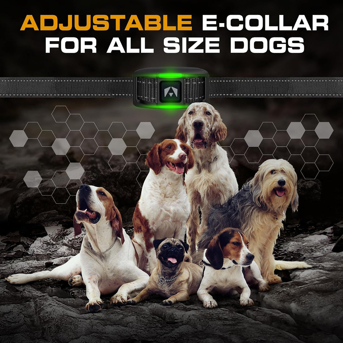 INVIROX Dog Training Collar with Remote, Shock Collar for Dogs