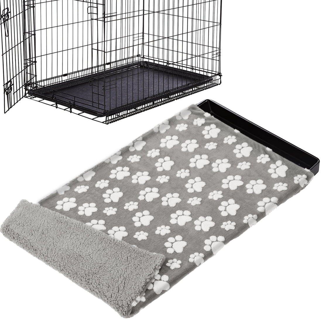 BALAPET Washable Dog Crate Pan Cover