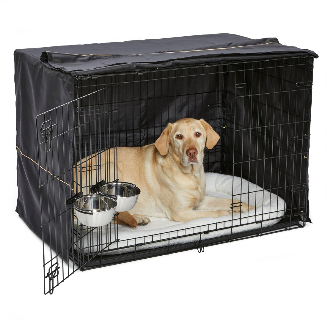 MidWest Homes for Pets Double Door iCrate Starter Kit
