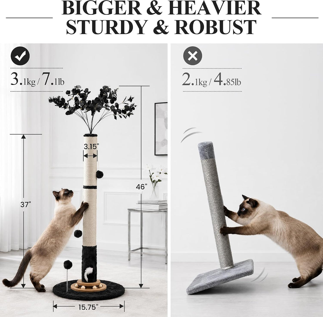 46" Tall Cat Scratching Post