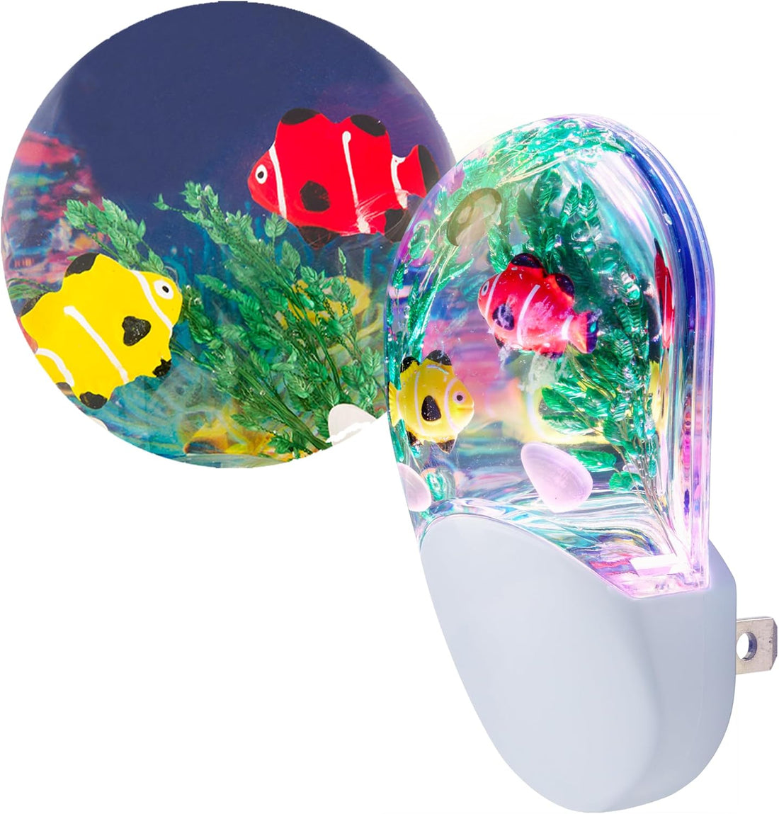 Lights By Night Aqualites Plug in Night Light with Dusk to Dawn Sensor