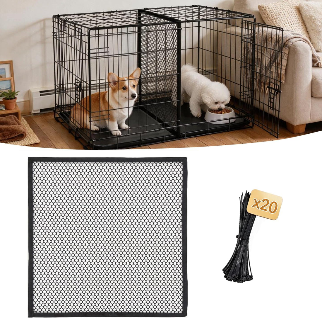 Thick Adjustable Dog Crate Divider for 36" Crate, 24"x22.5"
