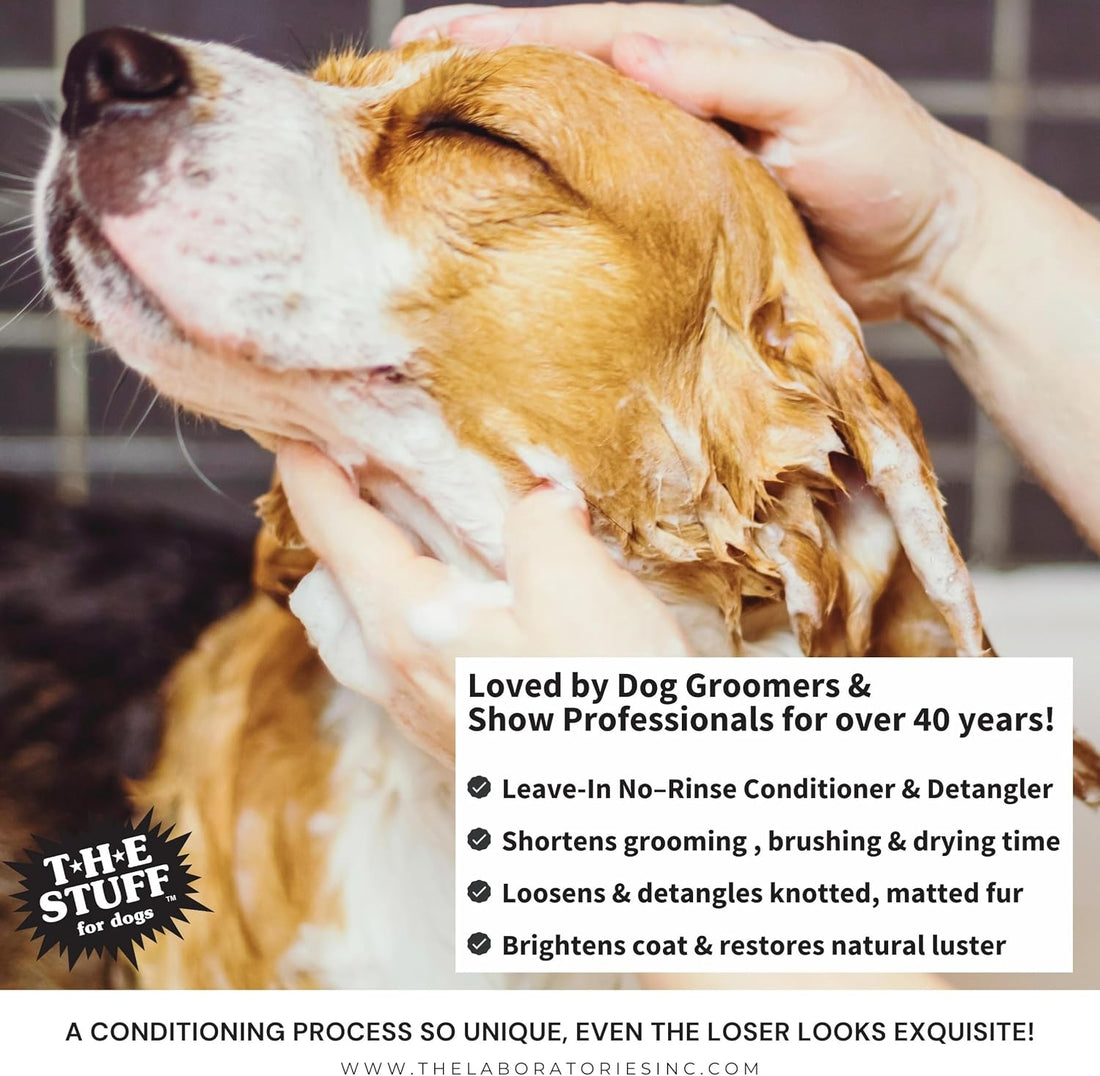 The Stuff Leave-in Dog Conditioner and Detangler Spray