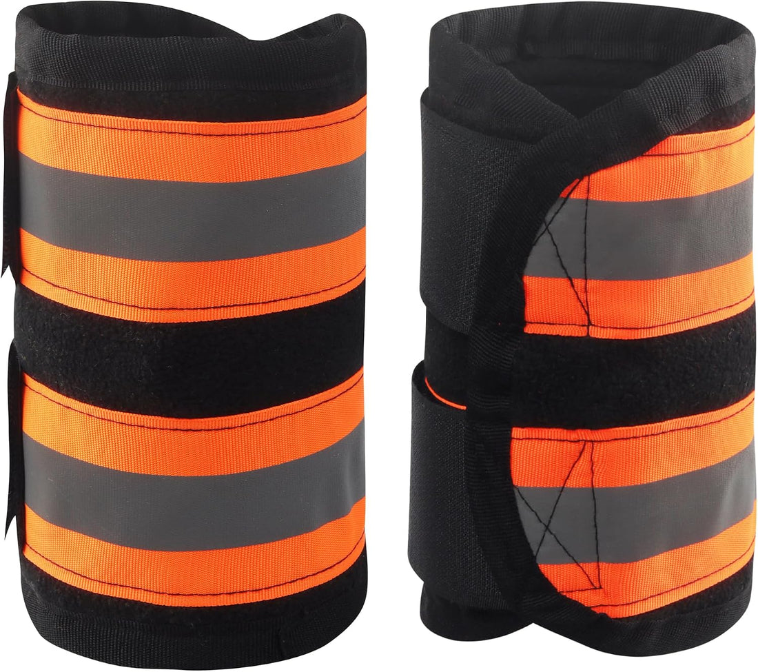 2/Pack Horse High Visibility Leg Gear, Horse Leg Wraps Add Safety