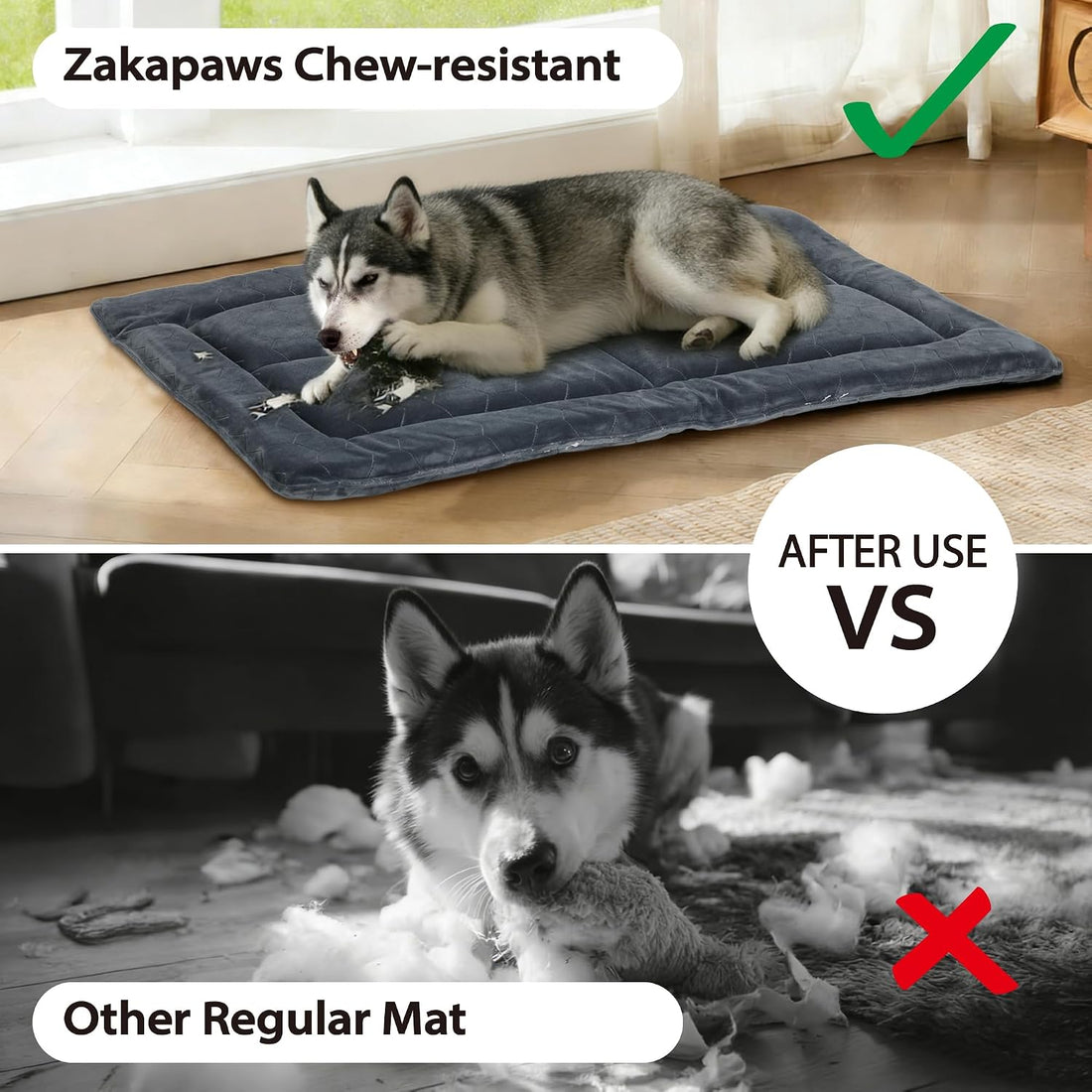 Chew Proof Dog Mat Indestructible Durable Kennel Mat