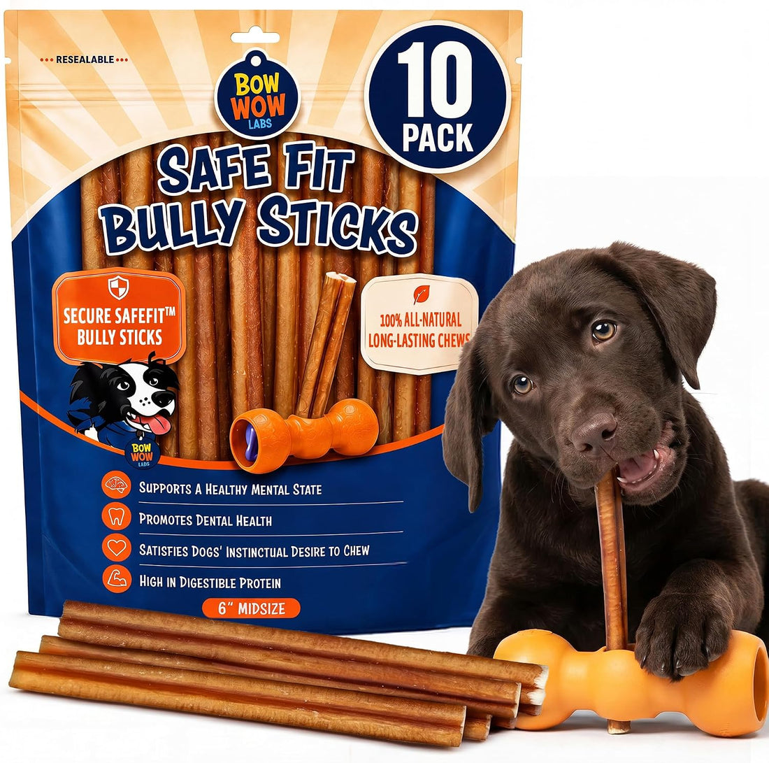 Bow Wow Labs SafeFit Bully Sticks for Dogs