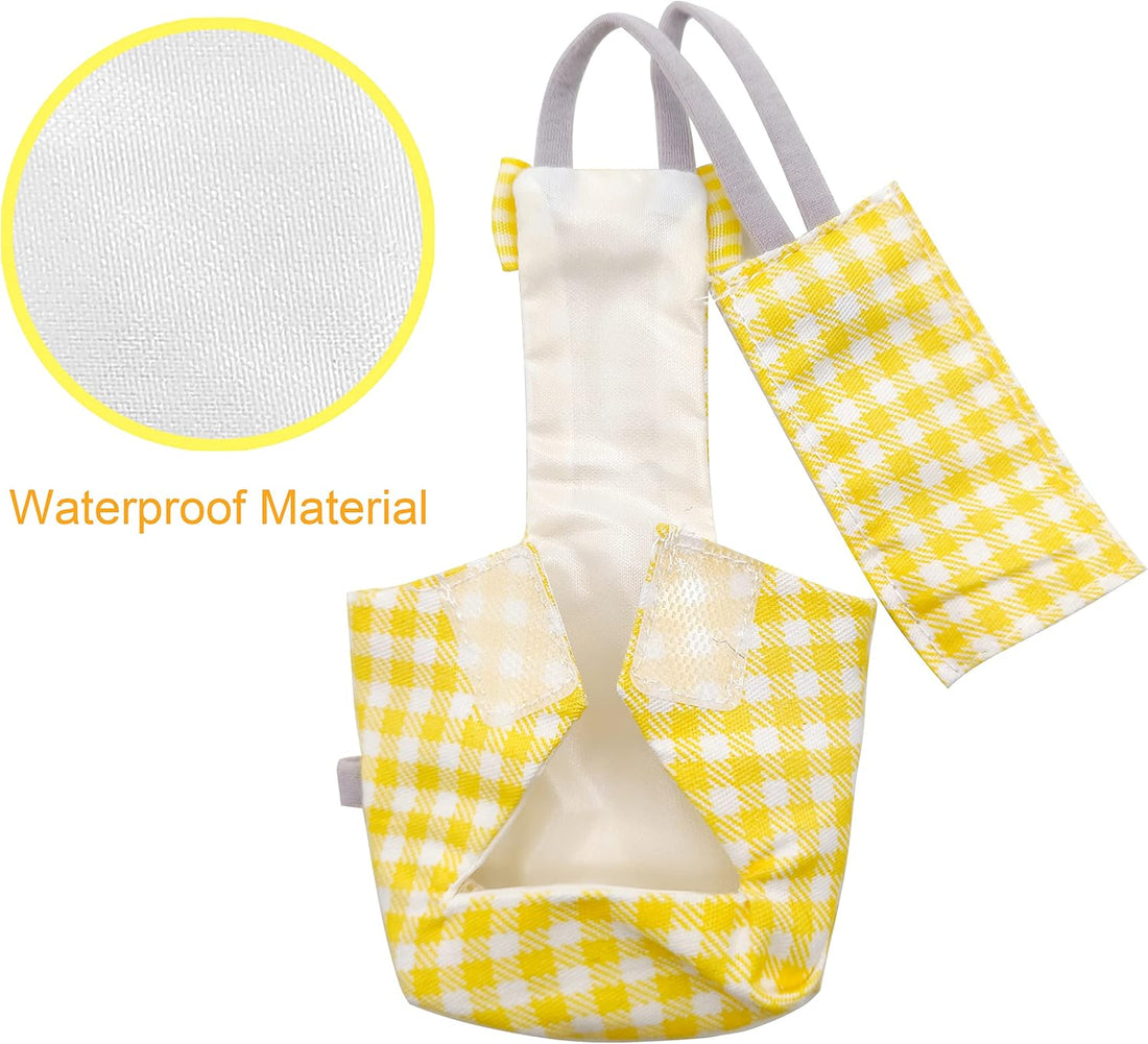 VANFAVORI Bird Diaper Flight Suit with 80-inch Leash Rope, M Size