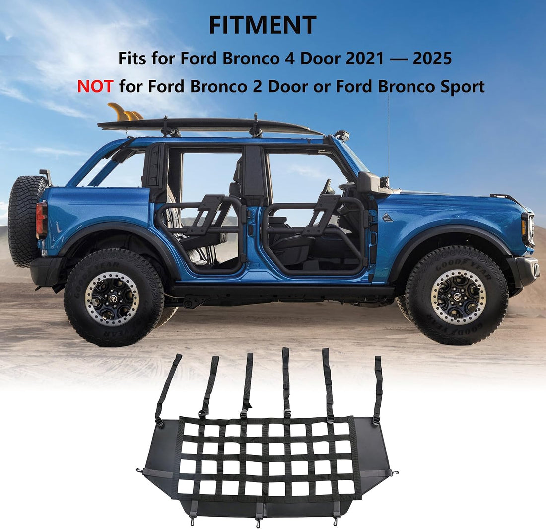 G Dog Barrier,Pet Cargo Net for Ford Bronco Accessories 2021-2026