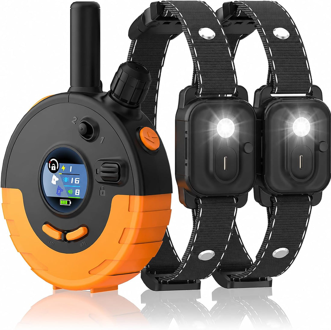 Dog Shock Collar with Remote, 3300FT Range, 2 Receiver Collars