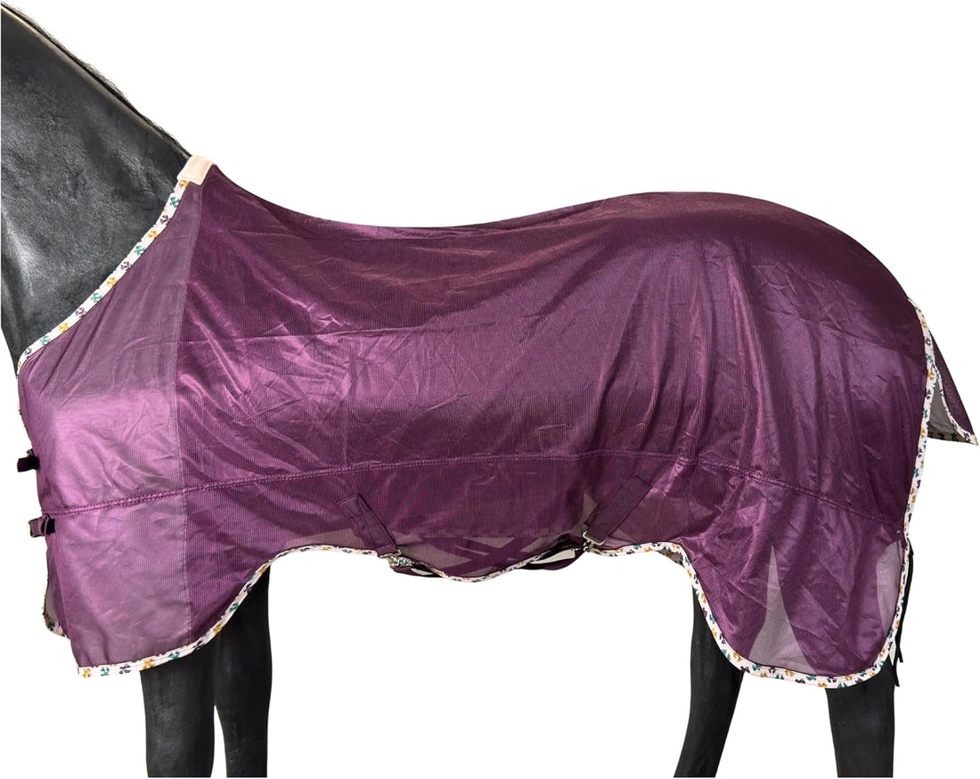 BARN & STABLE Breathable and UV Protective Tear-Resistant Mesh Horse