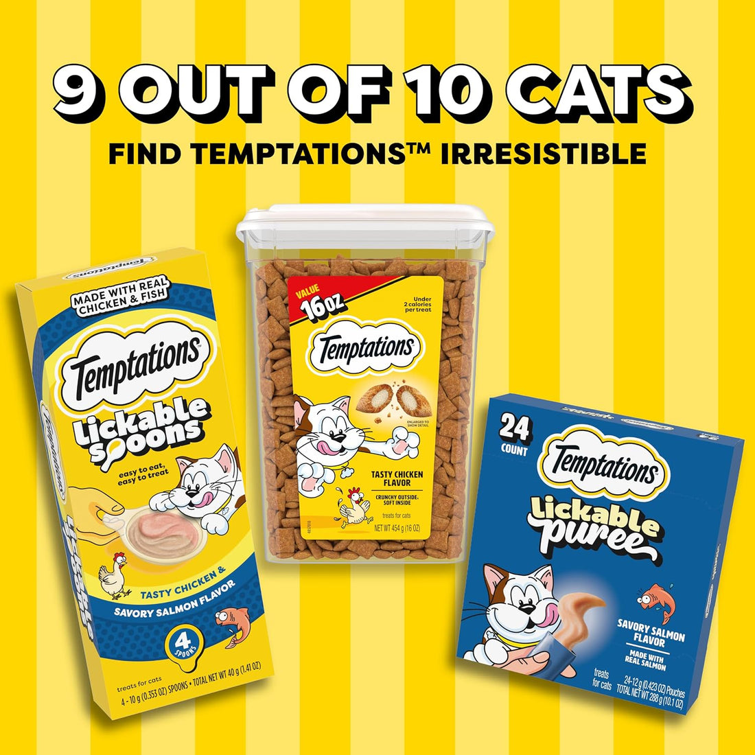 Temptations Cat Treat ShakeUps, Crunchy and Soft Cat Treats
