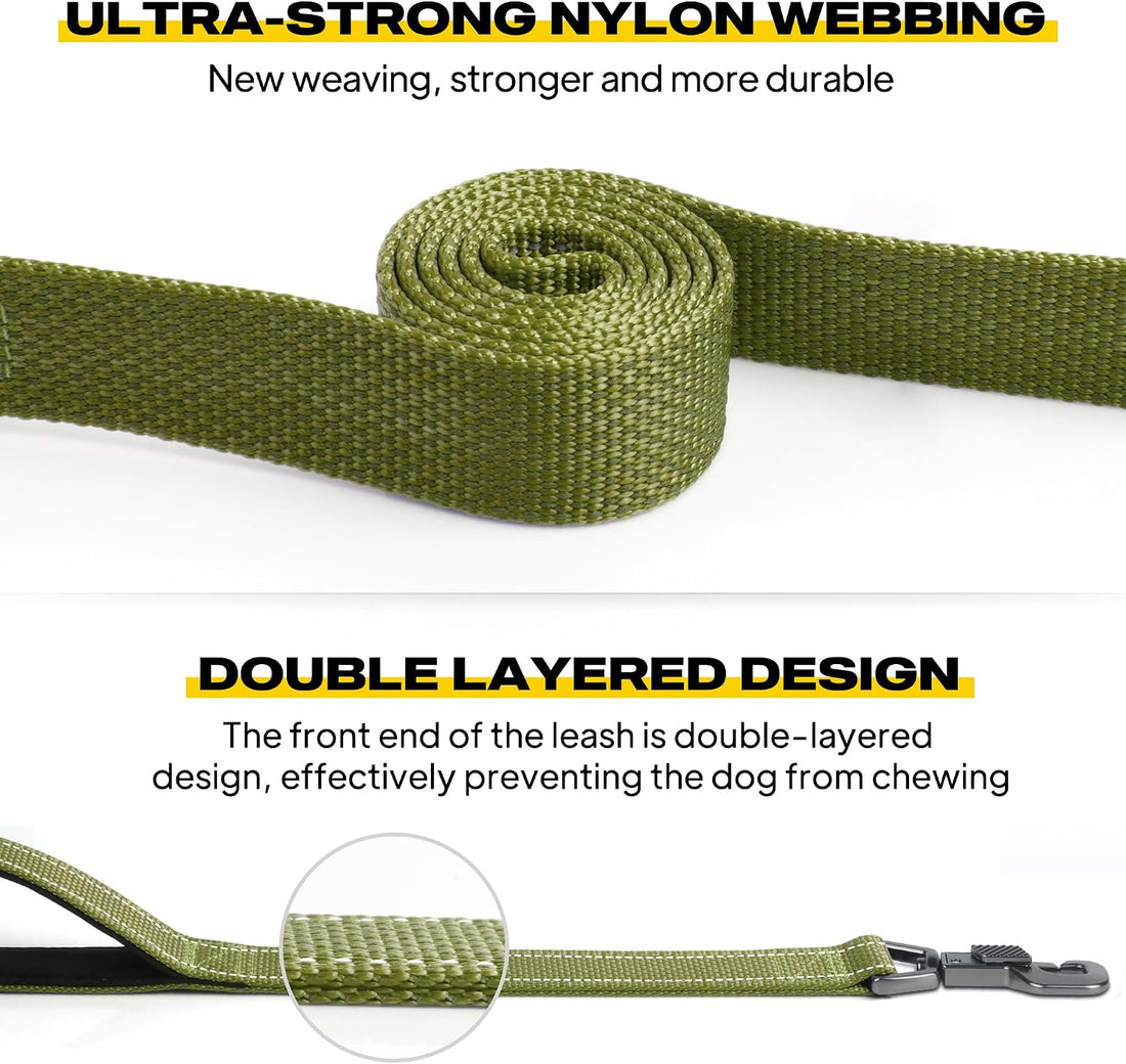 Fida Heavy Duty Dog Leash for Medium Large Dogs, 4 FT