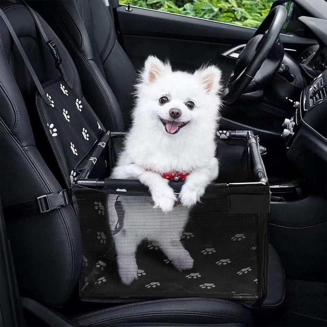 GENORTH Small Dog Car Seats for Small Dogs,Portable Puppy/Pet Car