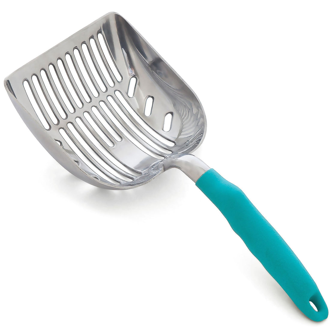 DuraScoop® Premium Multicat Cat Litter Scoop | Solid Metal