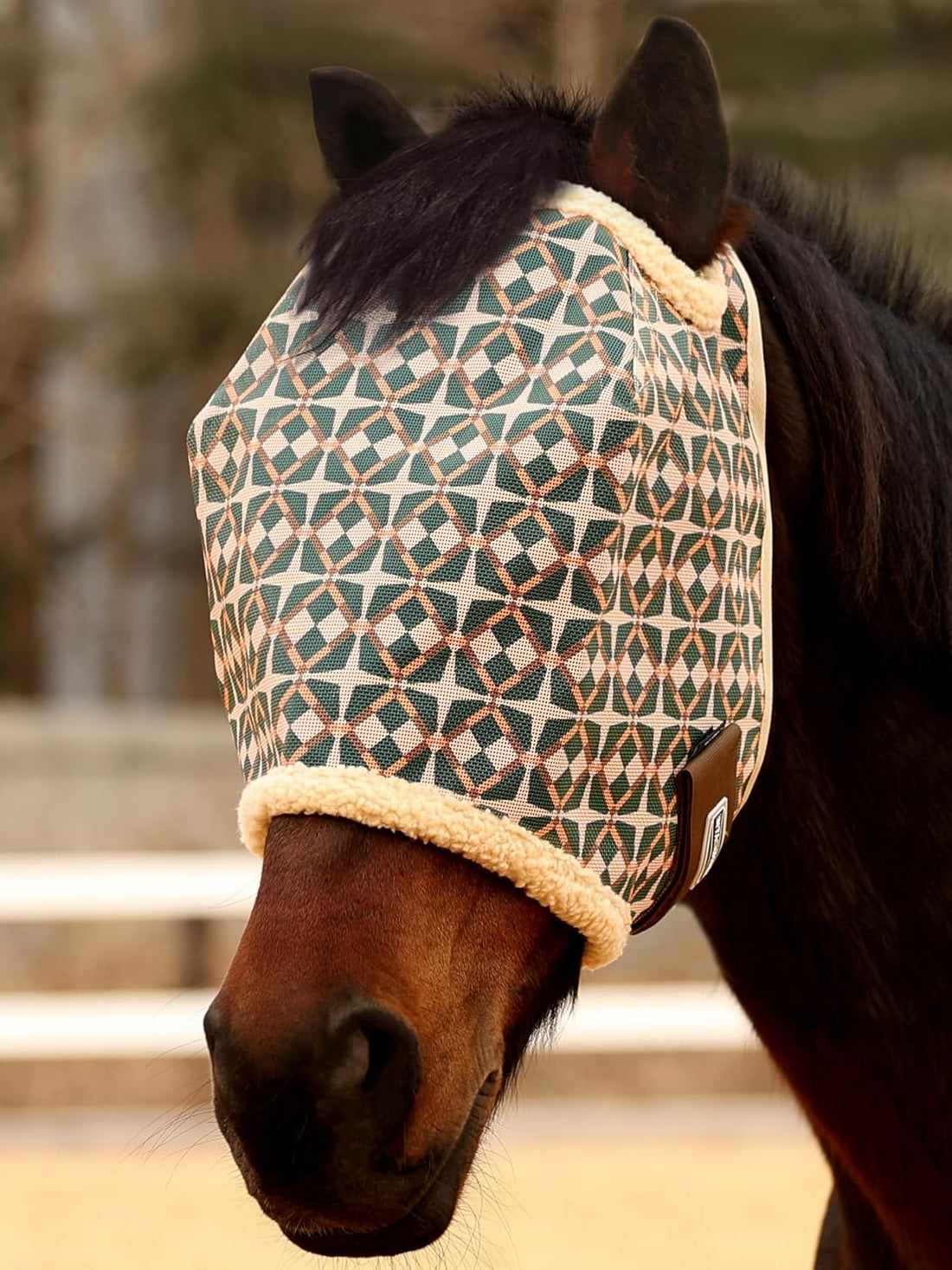 Tackmore Horse Fly Mask Without Ears