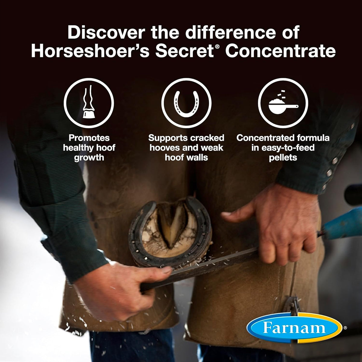 Farnam Horseshoer’s Secret Pelleted Hoof Supplement Concentrate