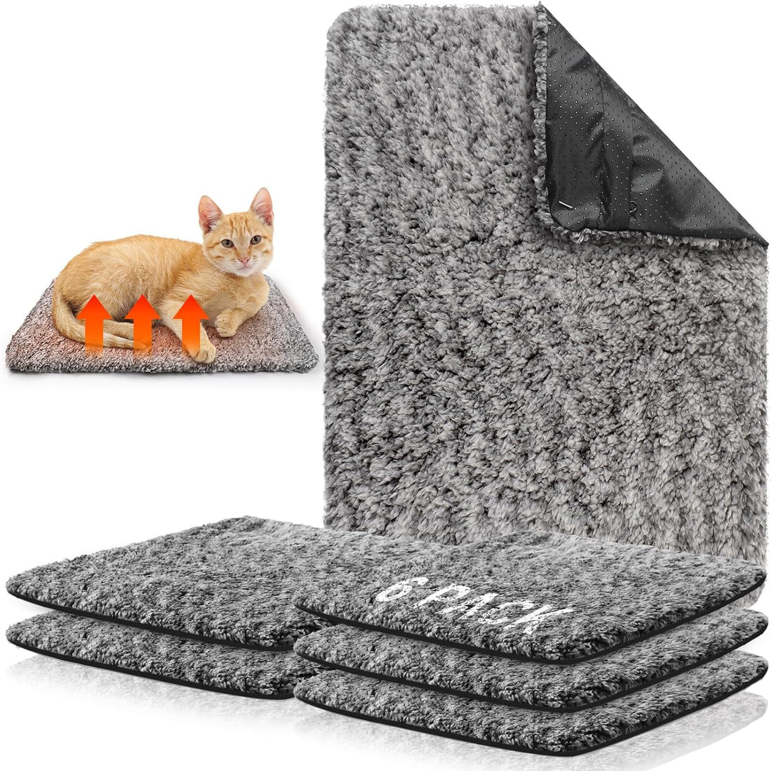 Drydiet 6 Pack Self Warming Pet Pad