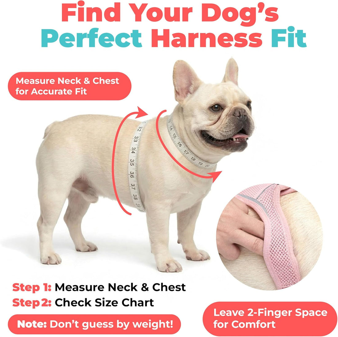 Voyager Step-in Air Dog Vest Harness - Fuchsia, Small