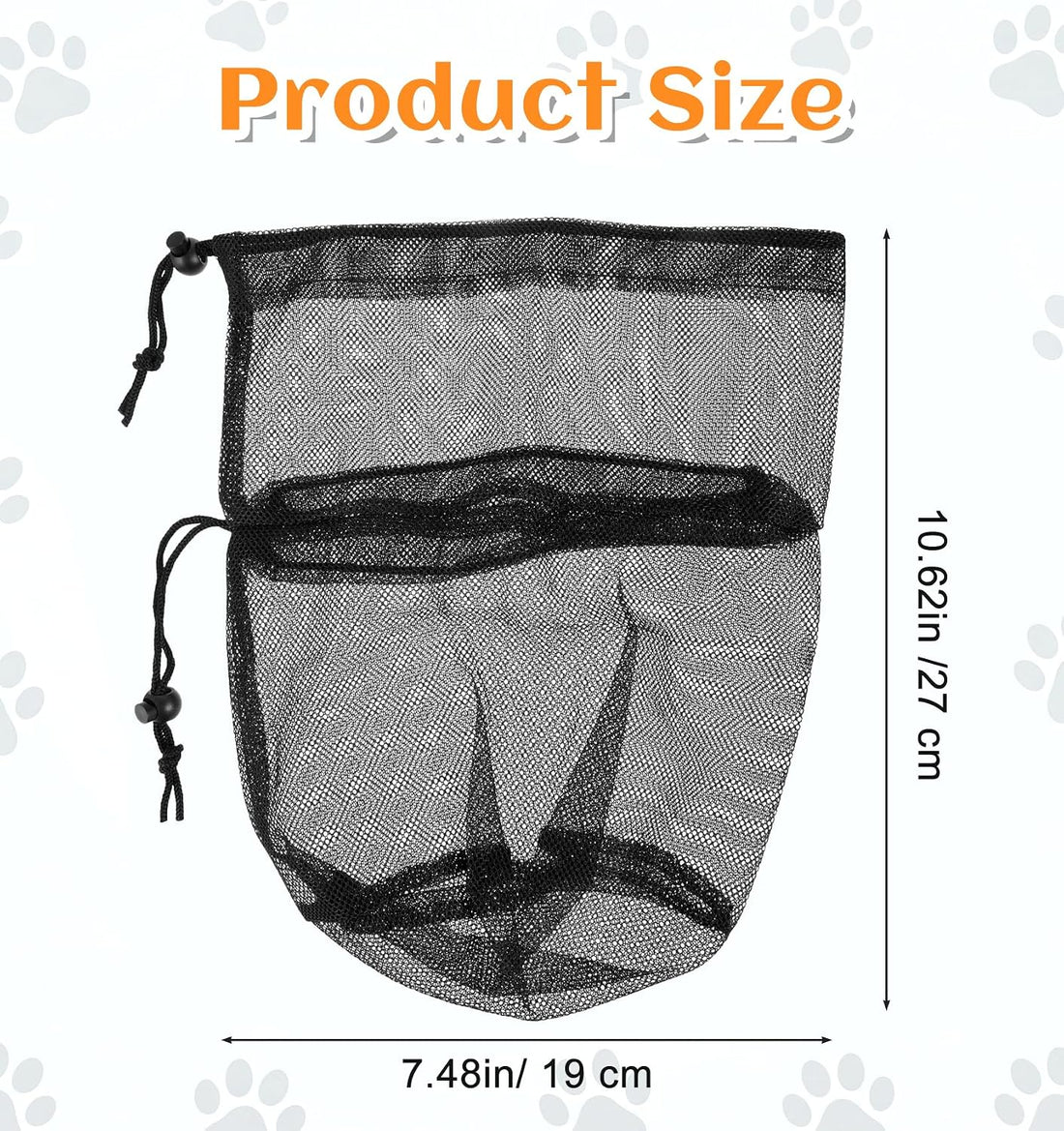 1 Pack Foxtail Mask for Dogs