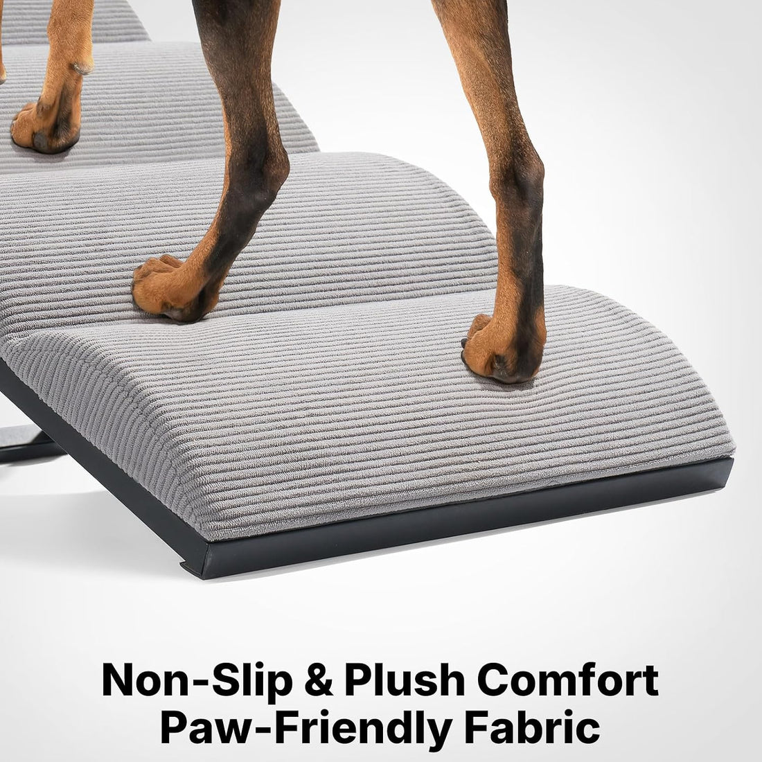 Veehoo Foldable Dog Ramp for Bed Couch Large Dogs