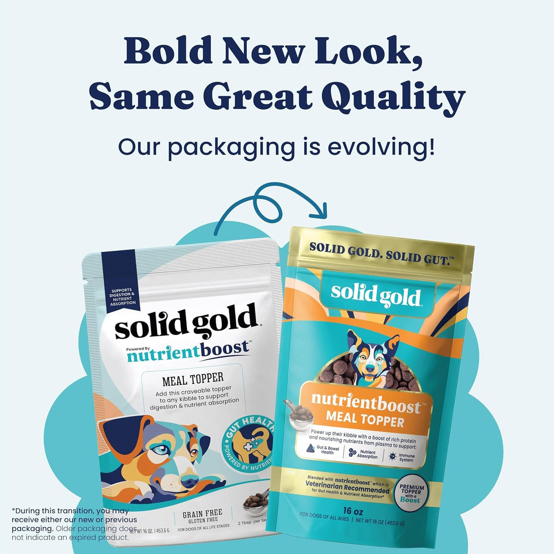 Solid Gold NutrientBoost Meal Toppers for Dogs
