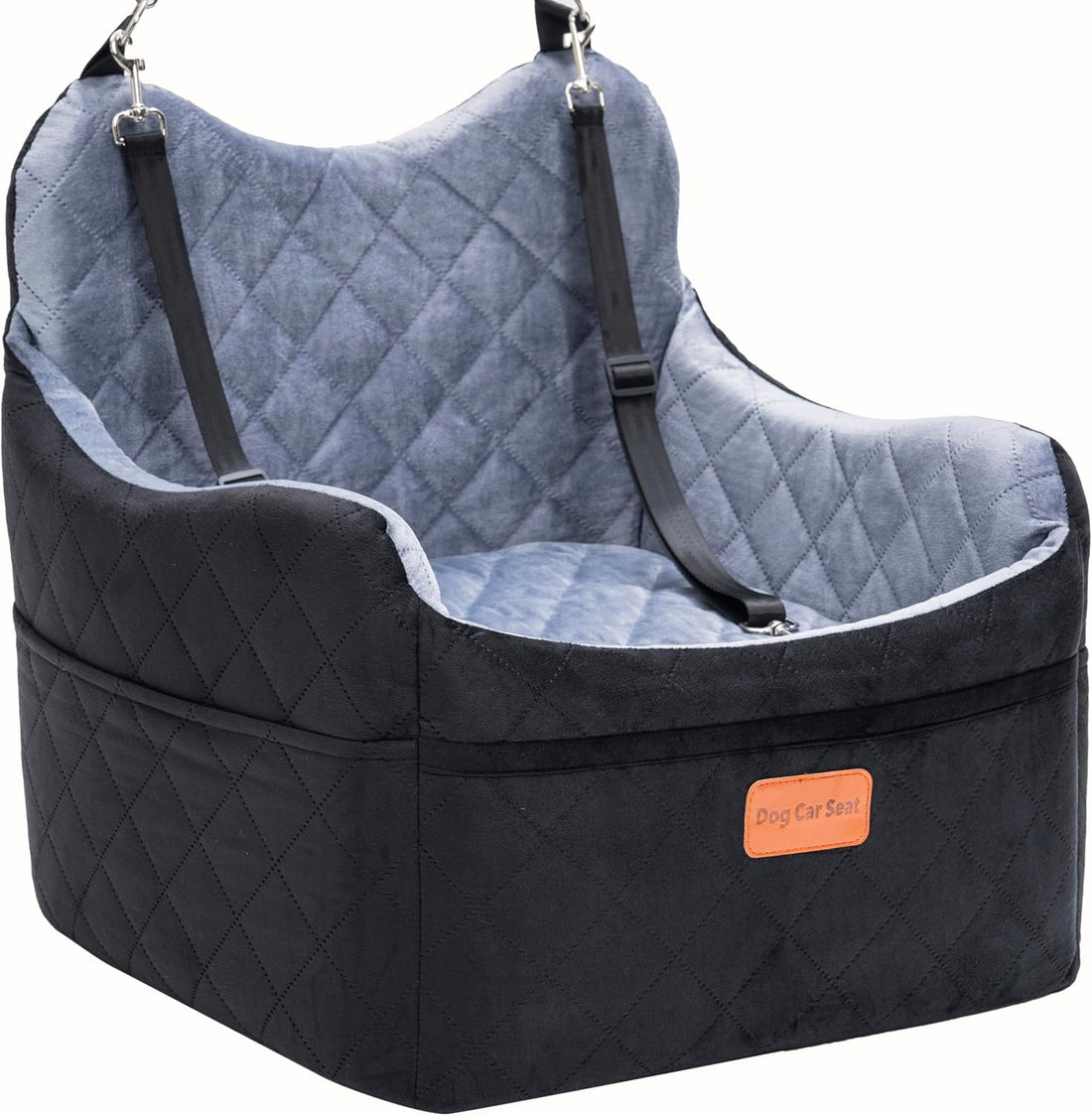 Dog Car Seat for Small Dogs, Elevated Pet Booster Seat