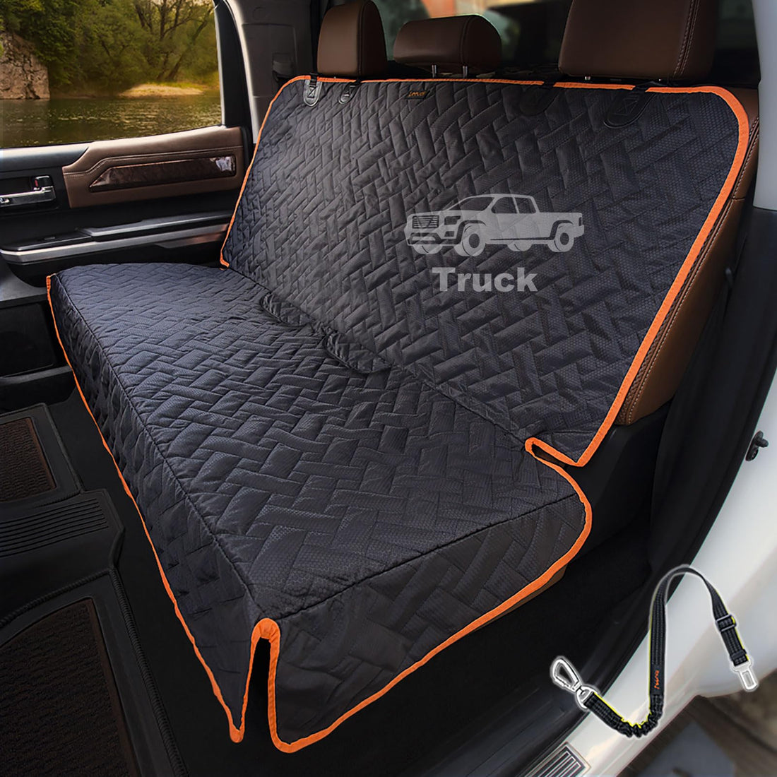 Heavy Duty Back Seat Cover for Truck