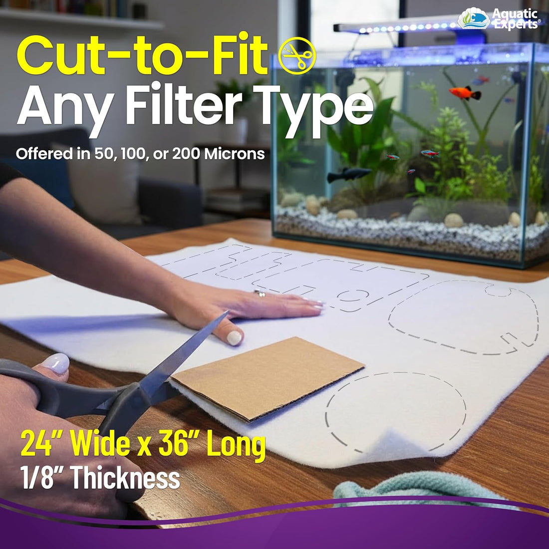 Aquatic Experts Aquarium Polishing Filter Pad