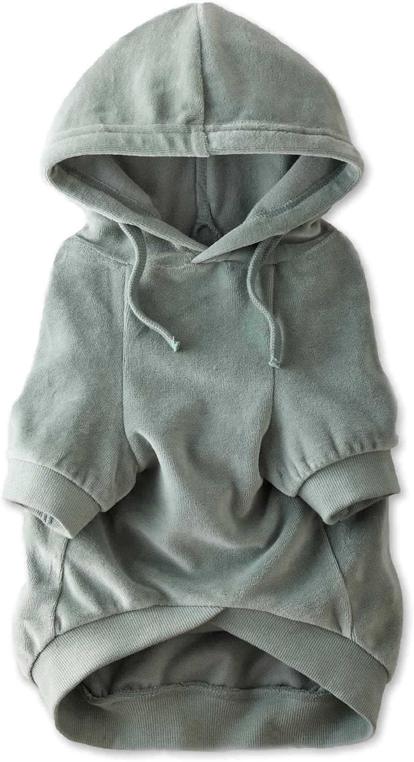 Pet Passion Cooper II Dog Hoodie, Sage, Large